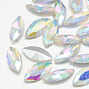 Pointed Back Glass Rhinestone Cabochons RGLA-T083-6x12mm-05-1