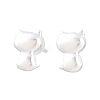 925 Sterling Silver Stud Earrings EJEW-C176-01B-MS-3