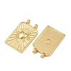 Brass Pendants KK-L255-22G-01-2