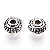 Tibetan Style Alloy Spacer Beads TIBE-Q063-40AS-RS-2