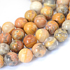 Natural Crazy Lace Agate Round Bead Strands X-G-E334-4mm-20-1