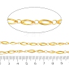 Rack Plating Brass Oval Link Chains CHC-N009-05G-3