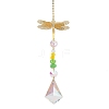 Hollow Alloy Hanging Ornaments HJEW-Q012-05C-1