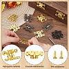 8Pcs 2 Colors Alloy Hinge FIND-GA0007-01-3