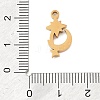 304 Stainless Steel Rhinestone Pendants RB-CBAB4B7-01H-G-3
