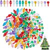 CHGCRAFT 300Pcs 2 Style Plastic Twist Light Ornaments DIY-CA0004-58-8