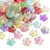 Acrylic Bead Caps OACR-SZ0002-06B-1