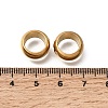304 Stainless Steel Large Hole Beads STAS-H263-01G-02-2