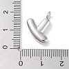 Rack Plating Brass Balloon Letter Pendants LS-KK-C050-01P-Y-3