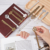 SUNNYCLUE 12Pcs 6 Style Tibetan Style Alloy Rulers FIND-SC0006-92-4