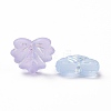Transparent Frosted Acrylic Beads X-OACR-P013-34M-3