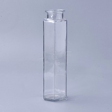Transparent Glass Drink Bottles AJEW-WH0096-24