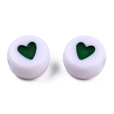 Opaque Acrylic Beads MACR-N008-57C-1
