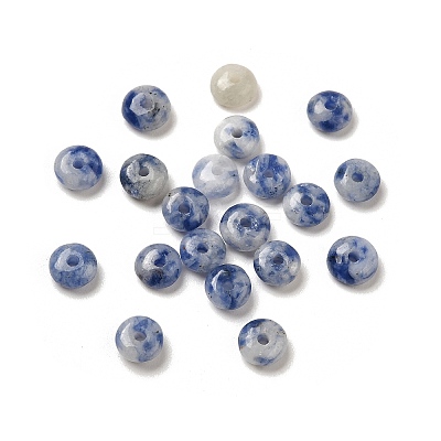 Synthetic Blue Spot Jasper Beads G-U008-01A-1-1