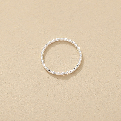 Stainless Steel Twisted Hoop Nose Rings for Women Men WG949CF-03-1