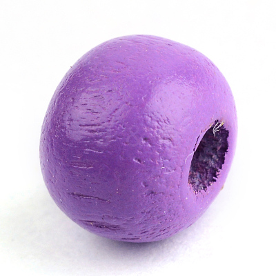 Dyed Wood Beads WOOD-S662-6x7mm-A12-1