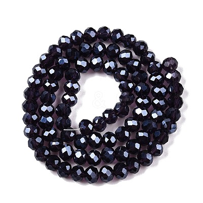 Electroplate Glass Beads Strands LS-EGLA-A044-T6mm-A15-1