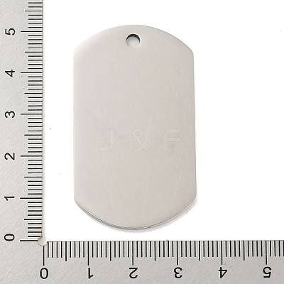 Non-Tarnish 201 Stainless Steel Pendants STAS-L079-03P-1