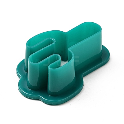 PP Plastic Clay Earring Cutters Set DIY-G082-03A-1