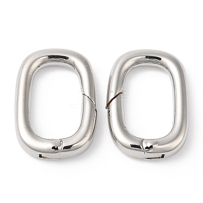 Brass Spring Gate Rings KK-R143-27P-1
