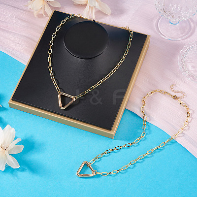 2Pcs Brass Necklaces NJEW-TAC0045-1