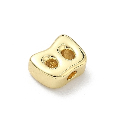 Brass Beads KK-H537-01B-G-1