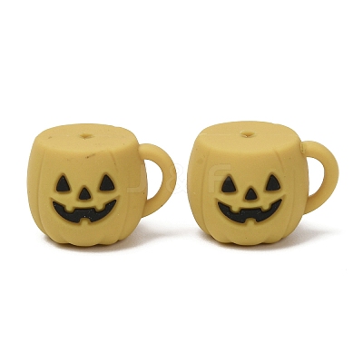 Halloween Food Grade Eco-Friendly Silicone Focal Beads SL-CBAECCD-03C-1