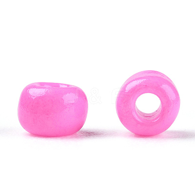 Baking Paint Glass Seed Beads SEED-S003-K2-1