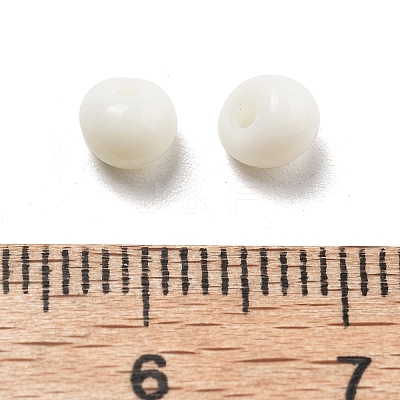 Acrylic Imitation Pearl Beads OACR-D300-01E-1