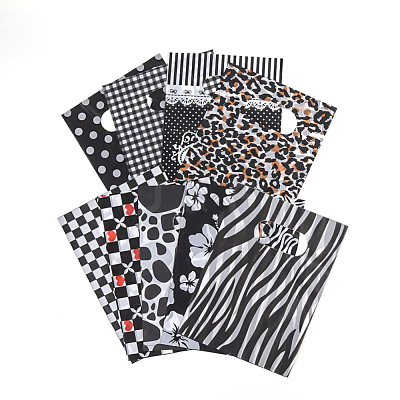 Printed Plastic Bags X-PE-T003-20x25cm-01-1