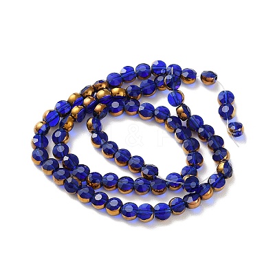 Electroplate Glass Beads Strands LS-EGLA-A040-01G-1
