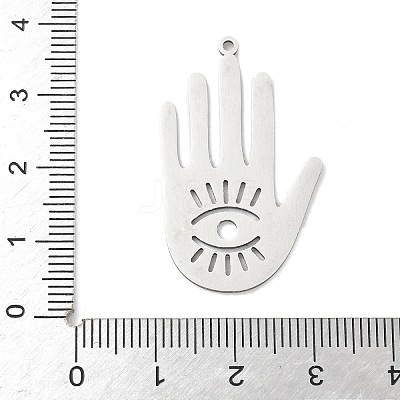 201 Stainless Steel Pendants STAS-S174-37P-1