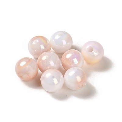 Opaque Acrylic Beads OACR-Z016-01A-07-1