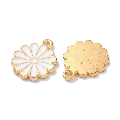 Alloy Enamel Pendants ENAM-O001-07I-G-1