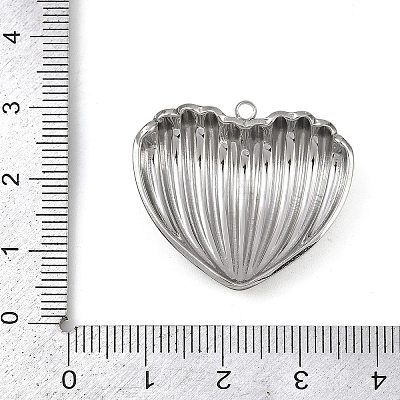 304 Stainless Steel Pendants STAS-B092-08A-P-1