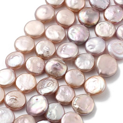 Natural Baroque Keshi Pearl Beads Strands PEAR-P064-18A-02B-1