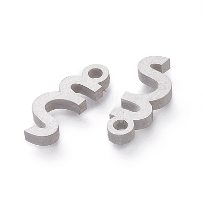 Tarnish Resistant 304 Stainless Steel Pendants STAS-A045-06P-1