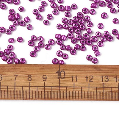 Baking Paint Glass Seed Beads SEED-S003-K31-1