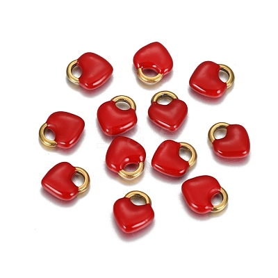 Ion Plating(IP) 304 Stainless Steel Charms STAS-I157-06G-05-1