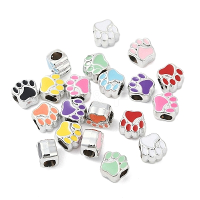 CCB Plastic European Beads CCB-D278-06-1