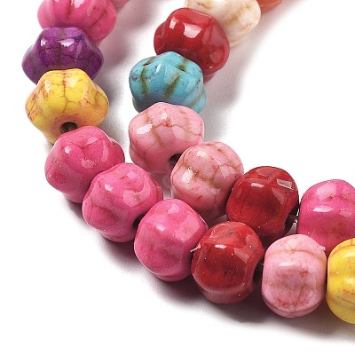 Synthetic Turquoise Beads Strands G-B140-D01-1
