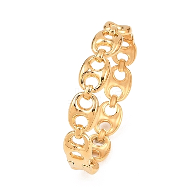 304 Stainless Steel Bangles for Women BJEW-Z155-02G-1