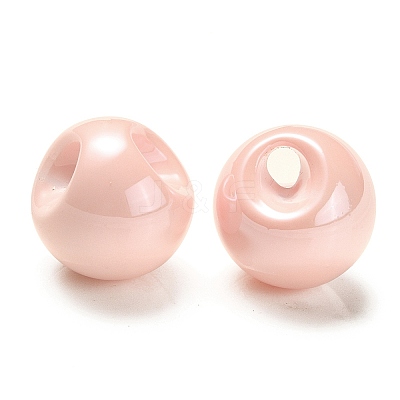 Opaque Acrylic Beads OACR-G012-01C-1