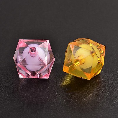 Transparent Acrylic Beads TACR-Y03BC-16mm-1