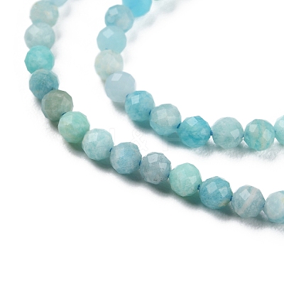 Natural Amazonite Beads Strands G-P500-01B-01-1