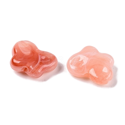 Opaque Acrylic Beads OACR-N137-38B-1