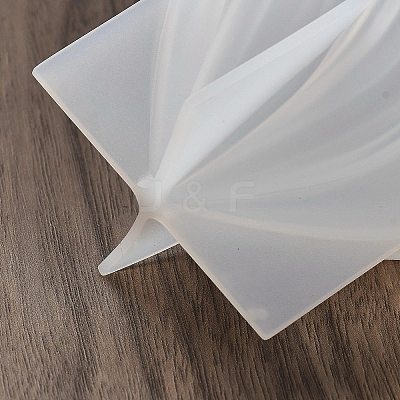 DIY Twist Teardrop Candle Silicone Molds DIY-G113-06B-1