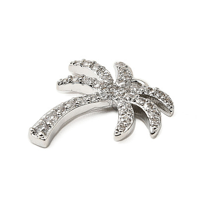 Brass Micro Pave Cubic Zirconia Pendants KK-G534-01A-P-1