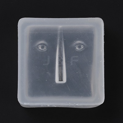 3D Abstract Human Face Candle Making Molds DIY-P052-01-1