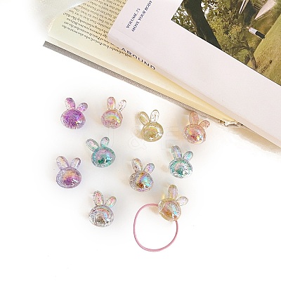 Transparent Acrylic Beads OACR-I015-15-1
